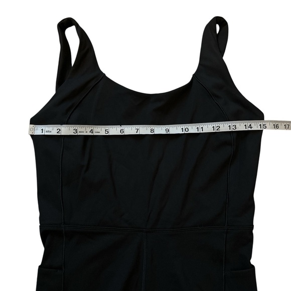 CALIA NWT Women's Inspire Short Bodysuit Workout 1 Piece Pure Black size M - Picture 5 of 7